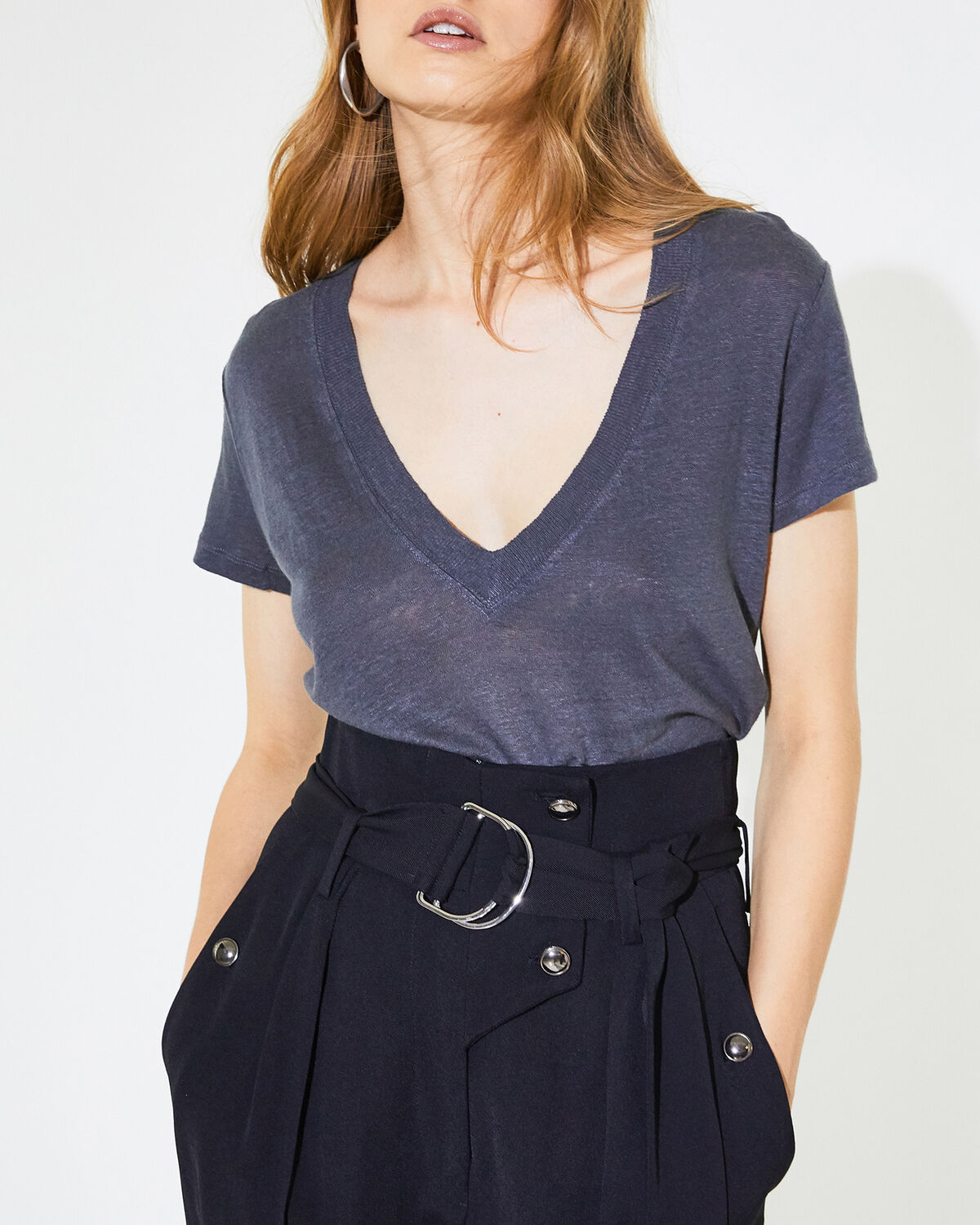 Rodeo T-Shirt Slate Grey by IRO Paris