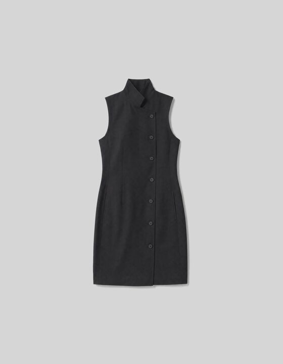 ROBE COURTE &Agrave; COL MONTANT