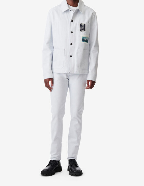 OVERSIZED DENIM OVERSHIRT