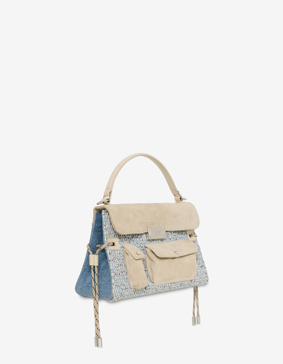 RAFFIA SHOULDER BAG