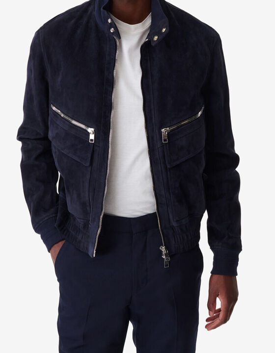 SUEDE LEATHER JACKET