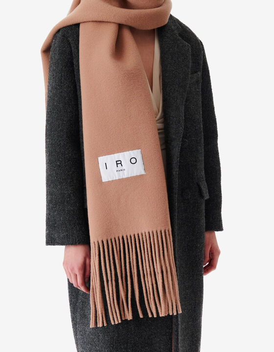FRINGED SCARF