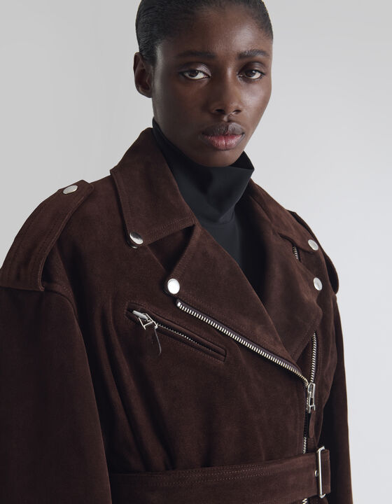BLOUSON EN SU&Egrave;DE