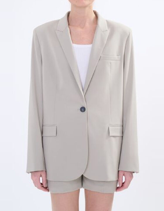 STRAIGHT-FIT BLAZER