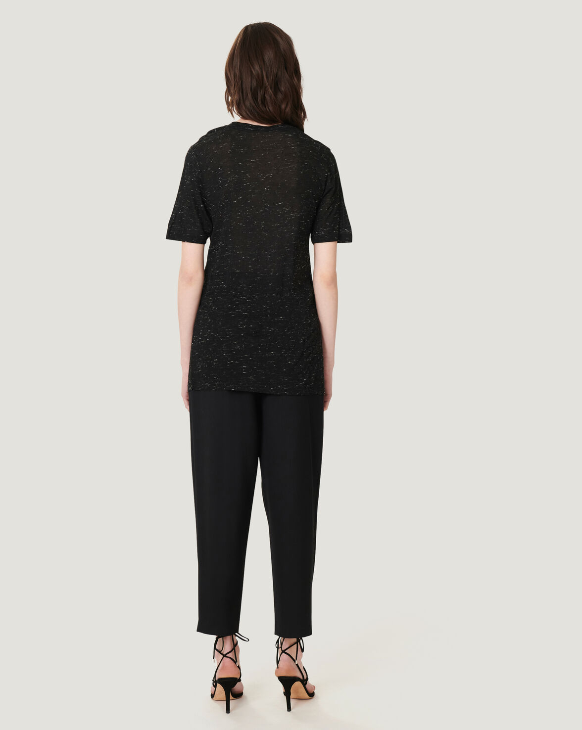 DYVA SHORT SLEEVE CREW NECK T SHIRT image number null