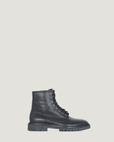FAYE LEATHER RANGER BOOTS image number null