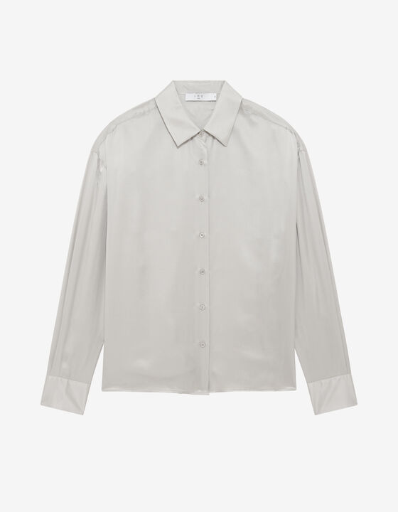 CHEMISE FLUIDE EN SOIE