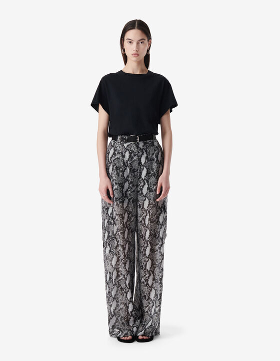 PRINTED CARGO PANTS