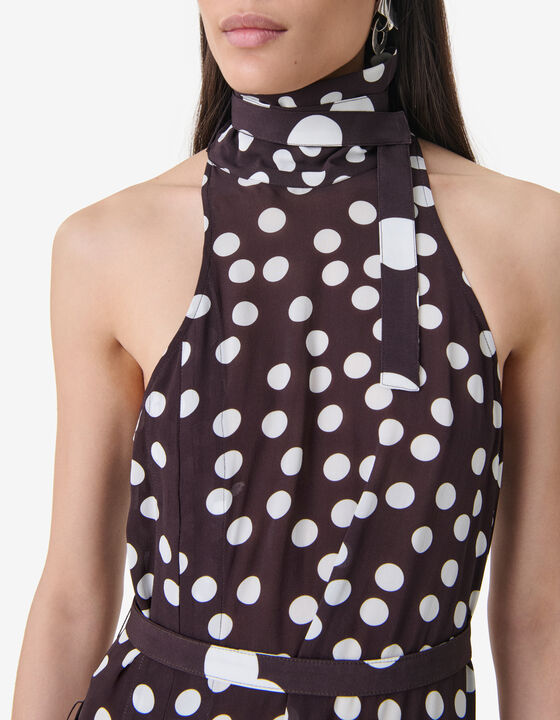 MIDI POLKA-DOT DRESS