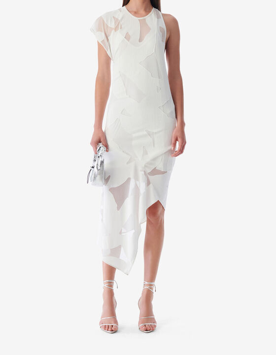 LONG ASYMMETRICAL DRESS