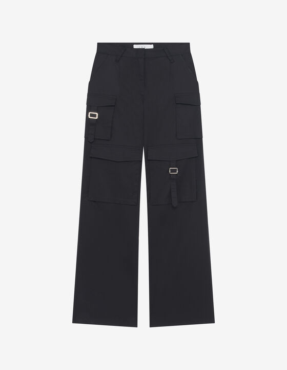 LOW-RISE CARGO PANTS