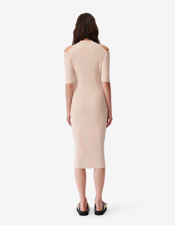 CUT OUT MIDI DRESS