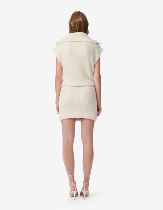 KNIT MINI DRESS