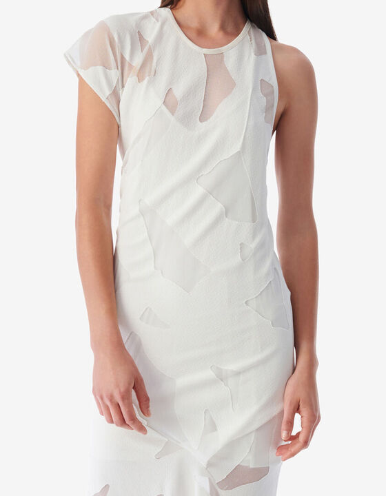 LONG ASYMMETRICAL DRESS