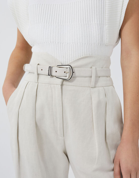 HIGH-WAISTED PANTS