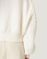 LYME OVERSIZED KNIT TURTLENECK SWEATER image number null