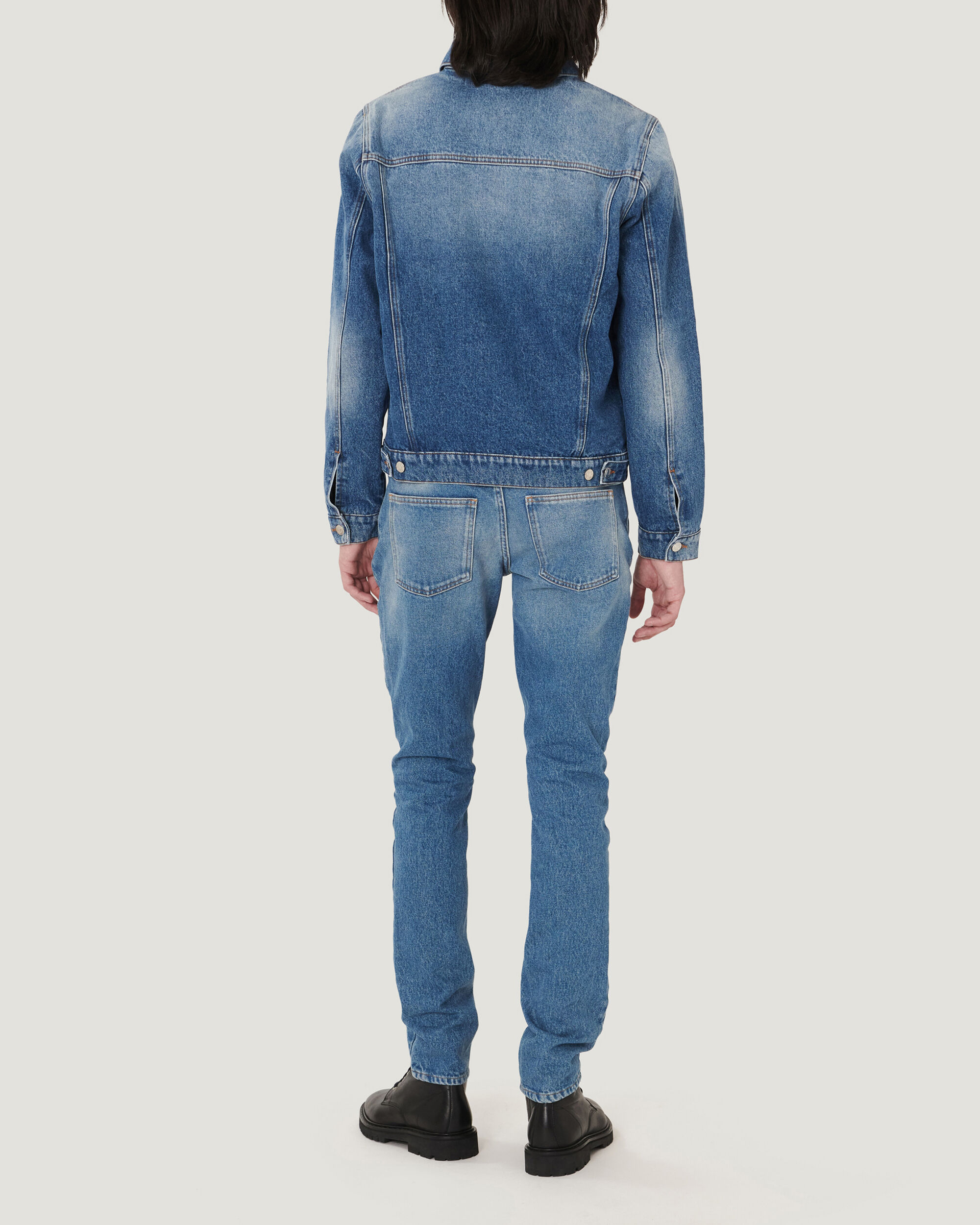 flannel lined denim jacket