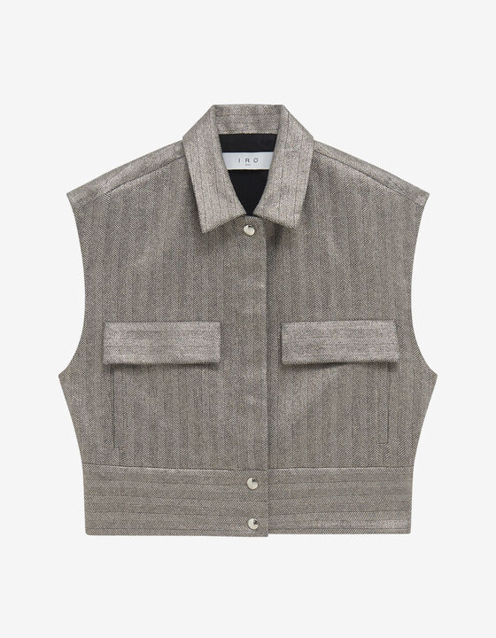TWEED VEST