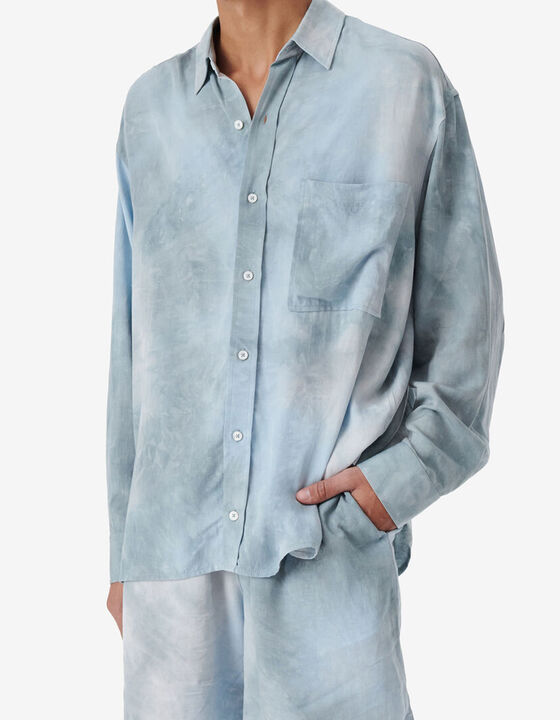CHEMISE OVERSIZE TIE AND DYE