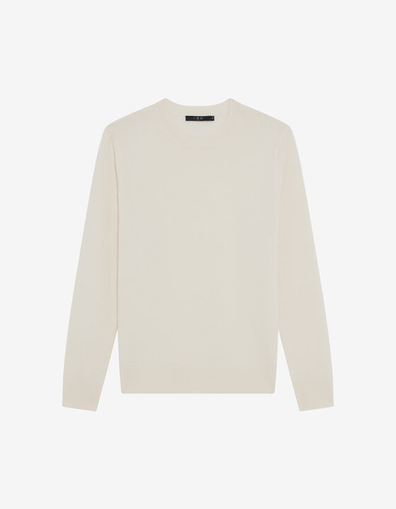 ROUND-NECK WOOL SWEATER