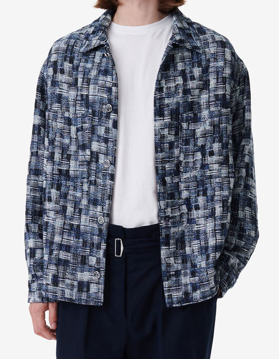 SURCHEMISE EN TWEED