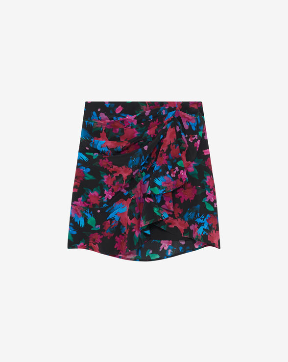 MELISSA FRILLY PRINTED SKIRT