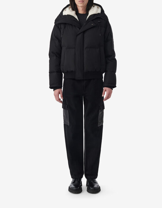 HOODED DOWN JACKET