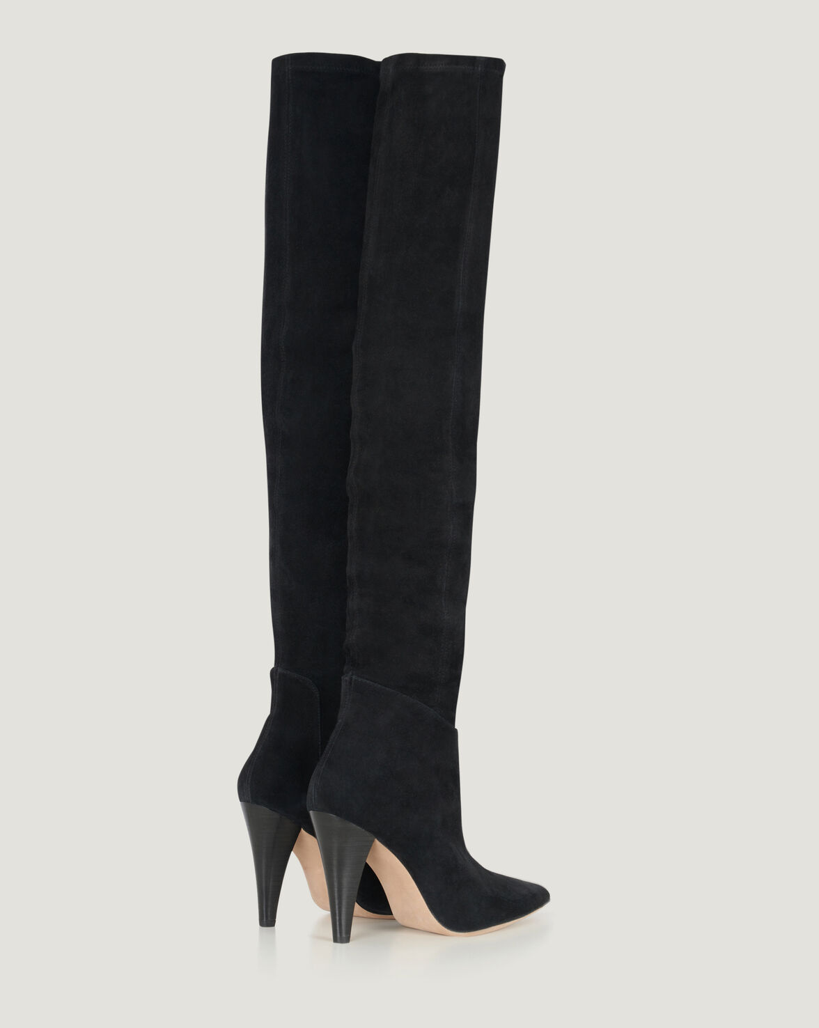 BABEL SUEDE OVER THE KNEE BOOTS image number null
