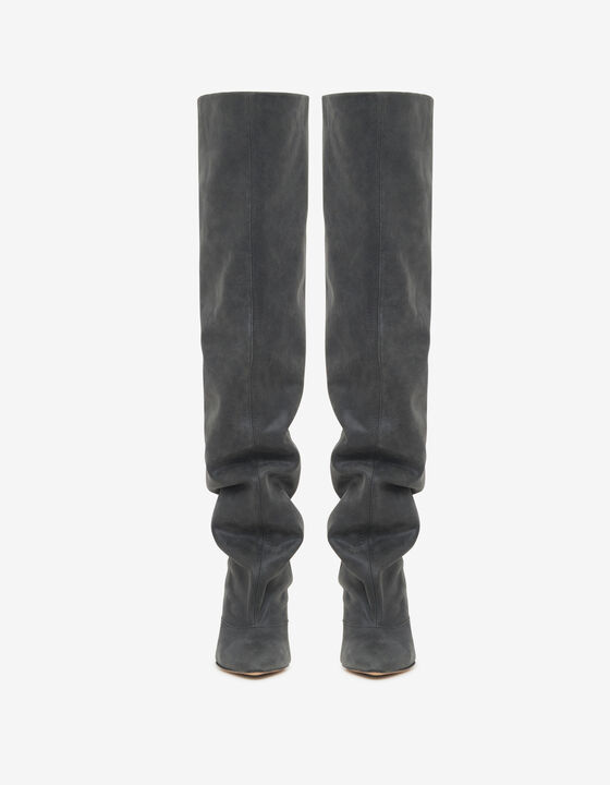 LOLY USED LEATHER BOOTS