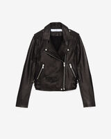 ASHVILLE LEATHER BIKER JACKET image number null