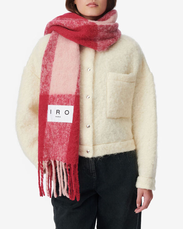 AURAY CHECKERED SCARF