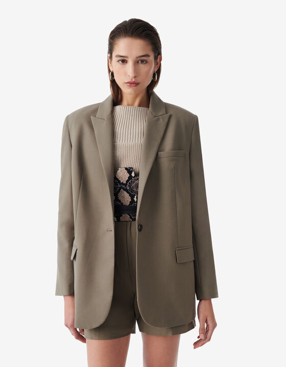 STRAIGHT BLAZER