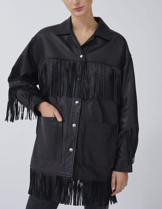 ﻿MAHABE LEATHER JACKET