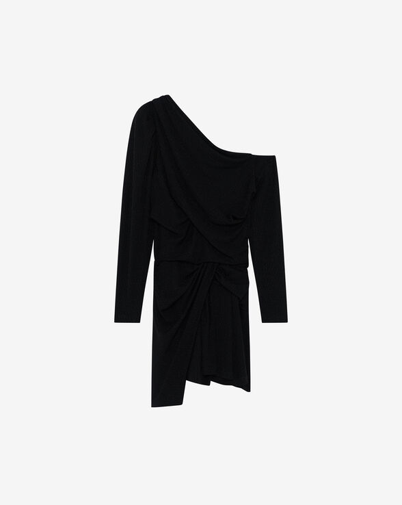 MERIMI SHORT LUREX JERSEY DRESS