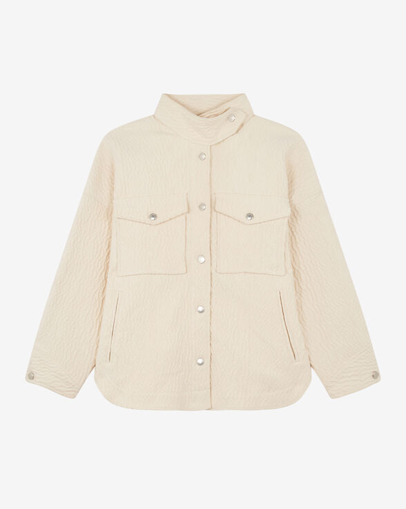 ROSANA OVERSIZED HIGH-COLLAR JACKET
