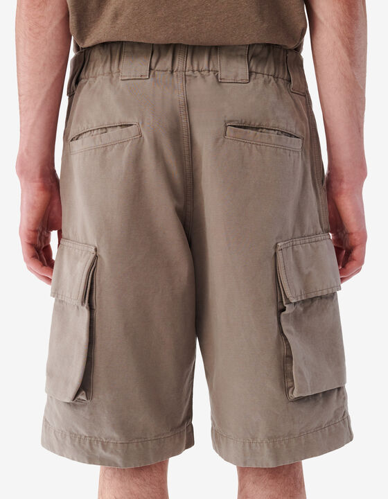 DENIM CARGO SHORTS