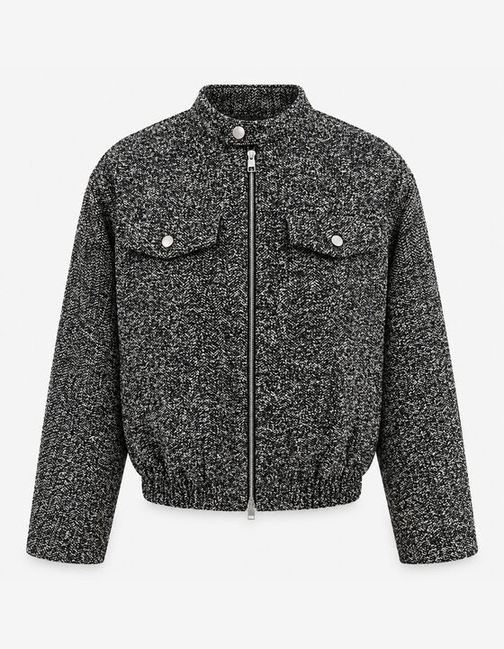 TEXTURED TWEED JACKET