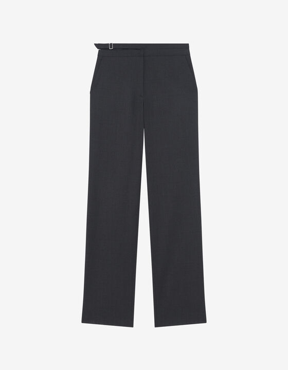 CUT-OUT SUIT PANTS
