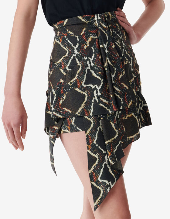 PRINTED SKIRT