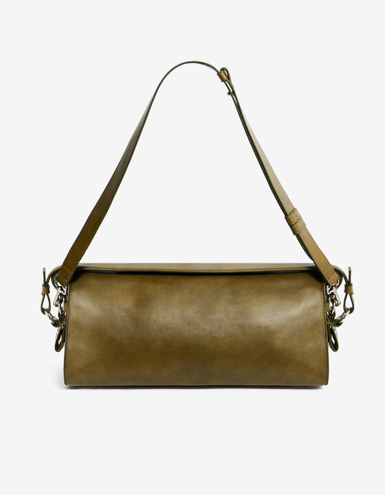MINI LEATHER BOWLING BAG