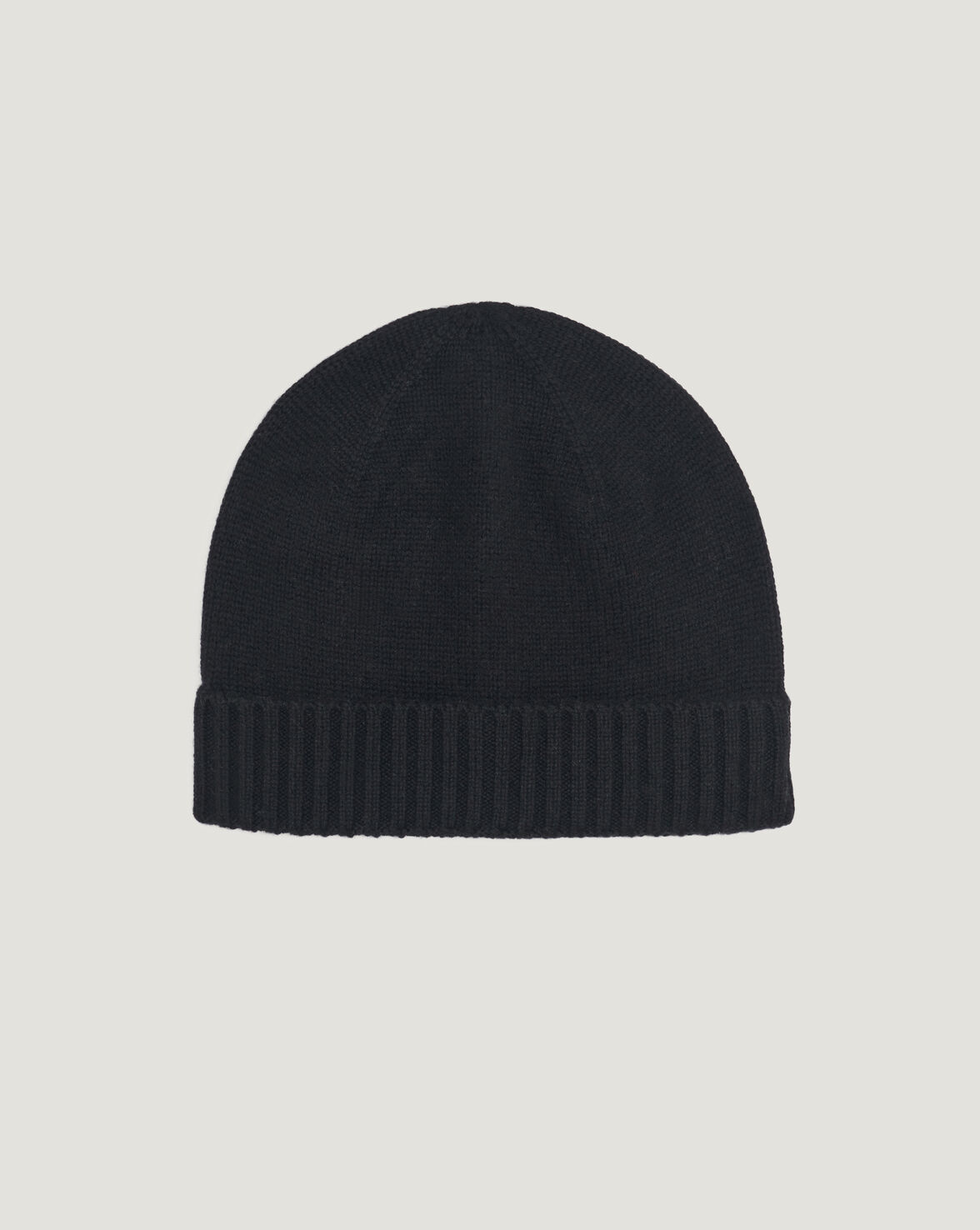KOBE MERINO WOOL RIBBED BEANIE image number null