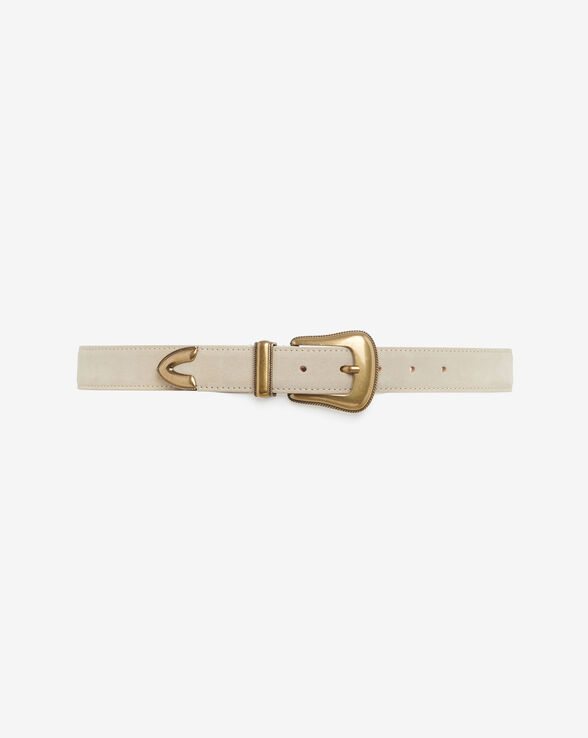 DORSY SUEDE LEATHER BELT