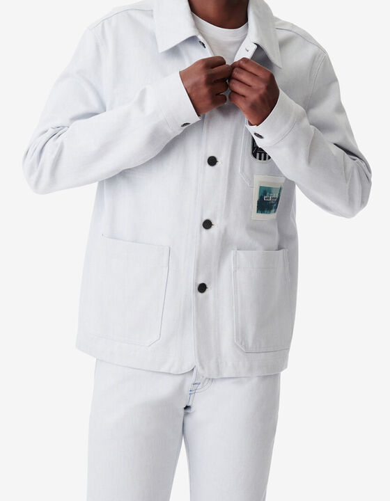 OVERSIZED DENIM OVERSHIRT