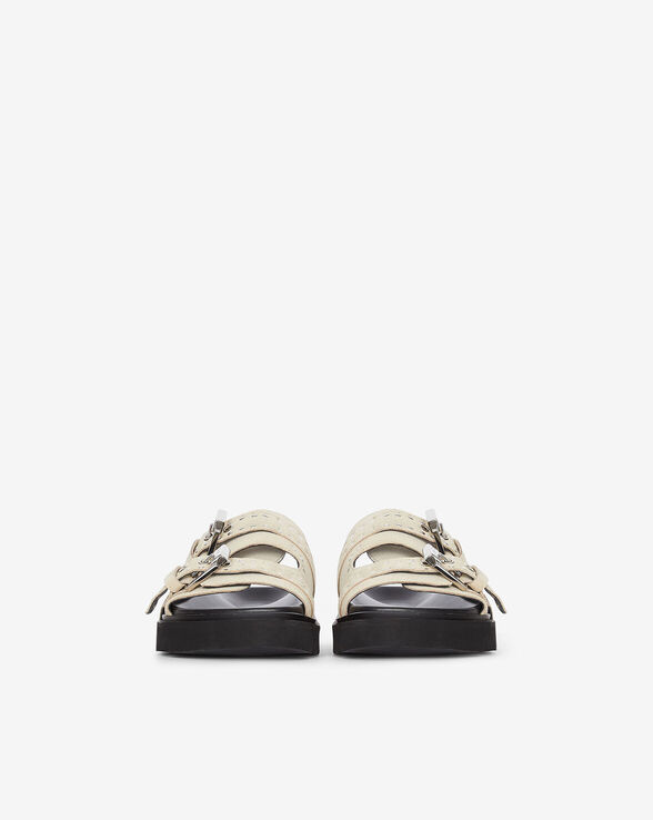 MULES EN CUIR SUÉDÉ BOLUM