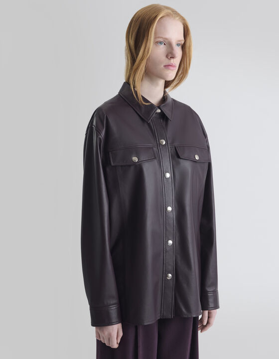 SURCHEMISE EN CUIR