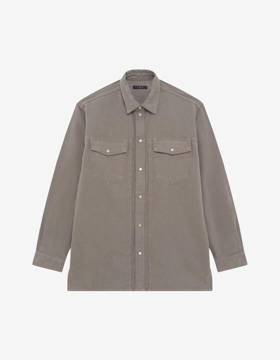 DENIM OVERSHIRT