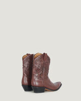 JHONES LEATHER COWBOY BOOTS  image number null