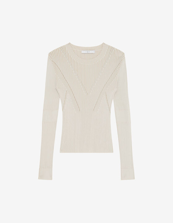 RIBBED SWEATER