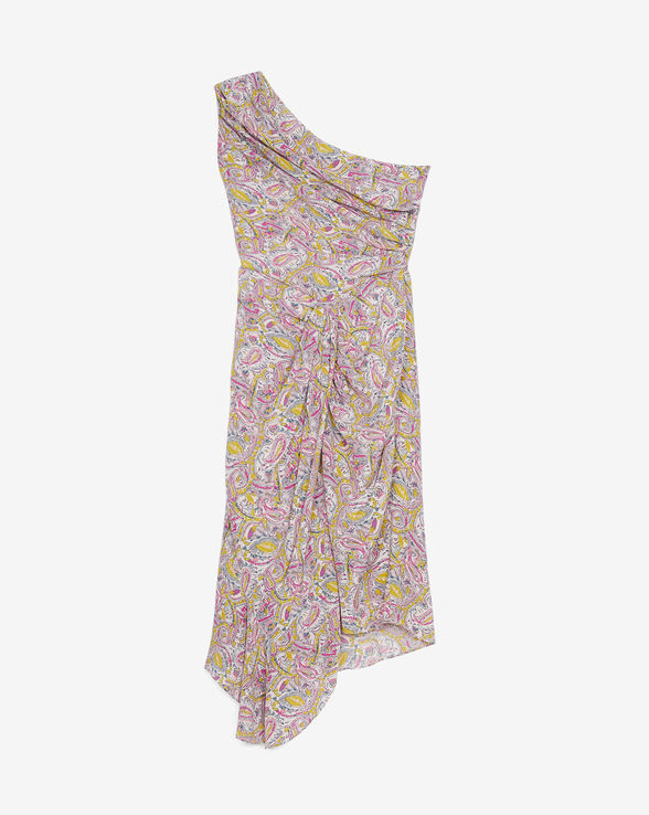 ROBE IMPRIMÉE ASYMÉTRIQUE TABEA