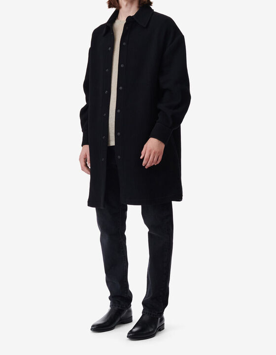 OVERSHIRT-STYLE COAT